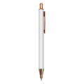 Best Selling Promotion Gift Rose Gold Click Metal Ball Pen With Custom Logo For Wedding Gift Gold Pen